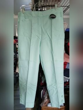 Counterparts Mint Green Dress Pants - Slim Straight